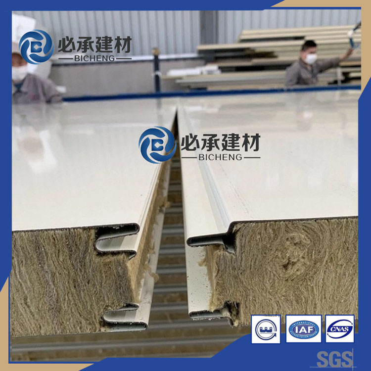 彩鋼岩棉夾芯板優（yōu）異的性能特點