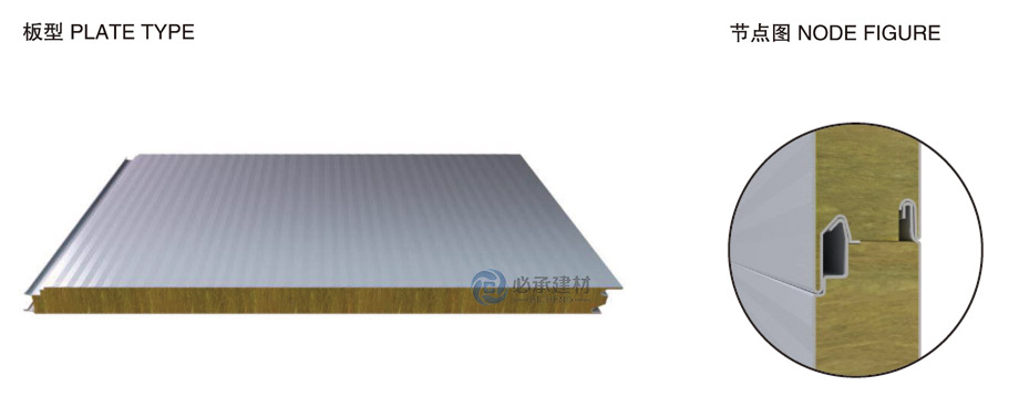 恒傑岩棉橫裝夾芯板（bǎn）