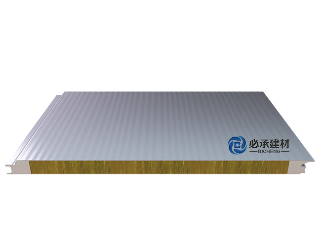 岩棉夾芯橫裝板